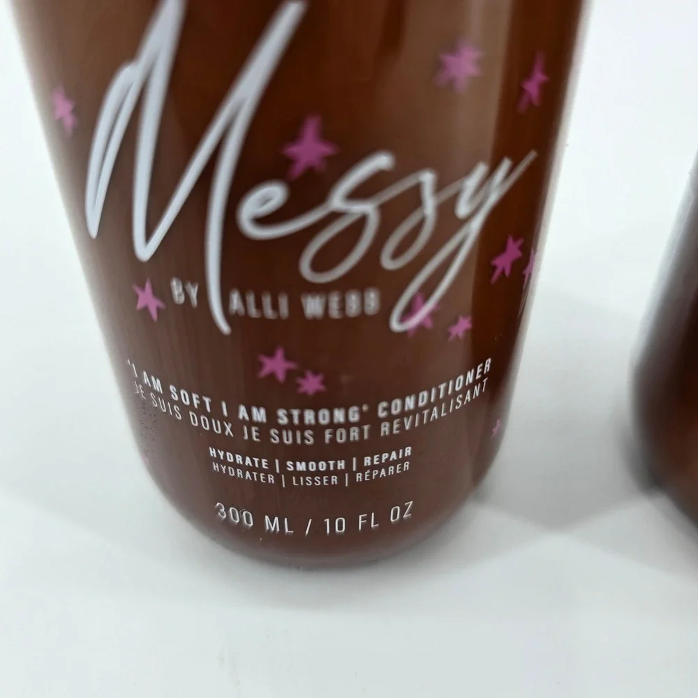 Messy by Alli Webb Shampoo and Conditioner Set Hydrate Repair 10oz NEW